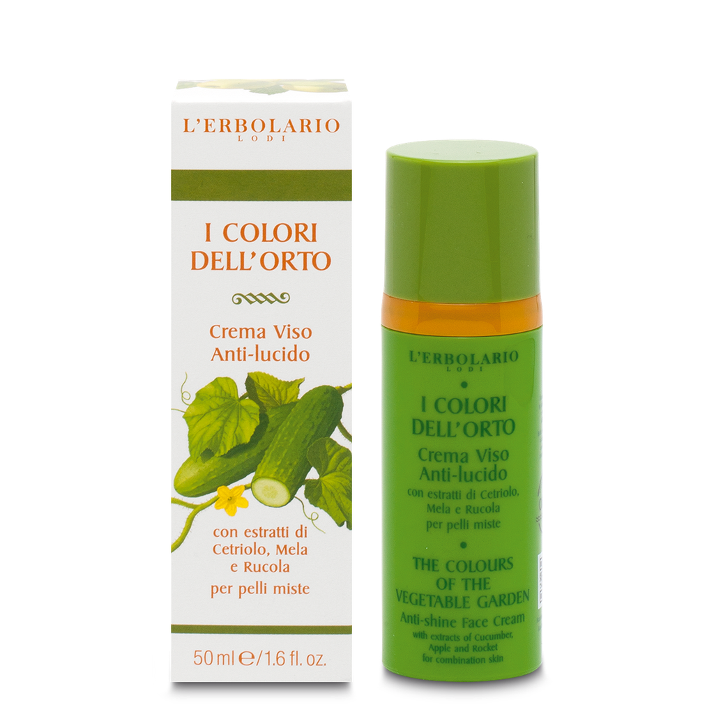 I Colori dell'Orto - Verde: Crema Viso Anti-Lucido 50ml