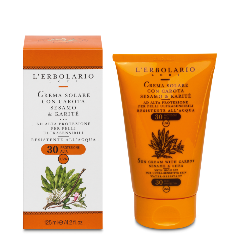 Crema Solare per Pelli Ultrasensibili SPF30 125 ml