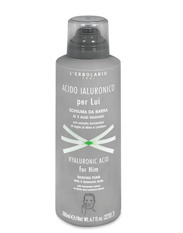Acido Ialuronico per Lui Schiuma da Barba 200ml