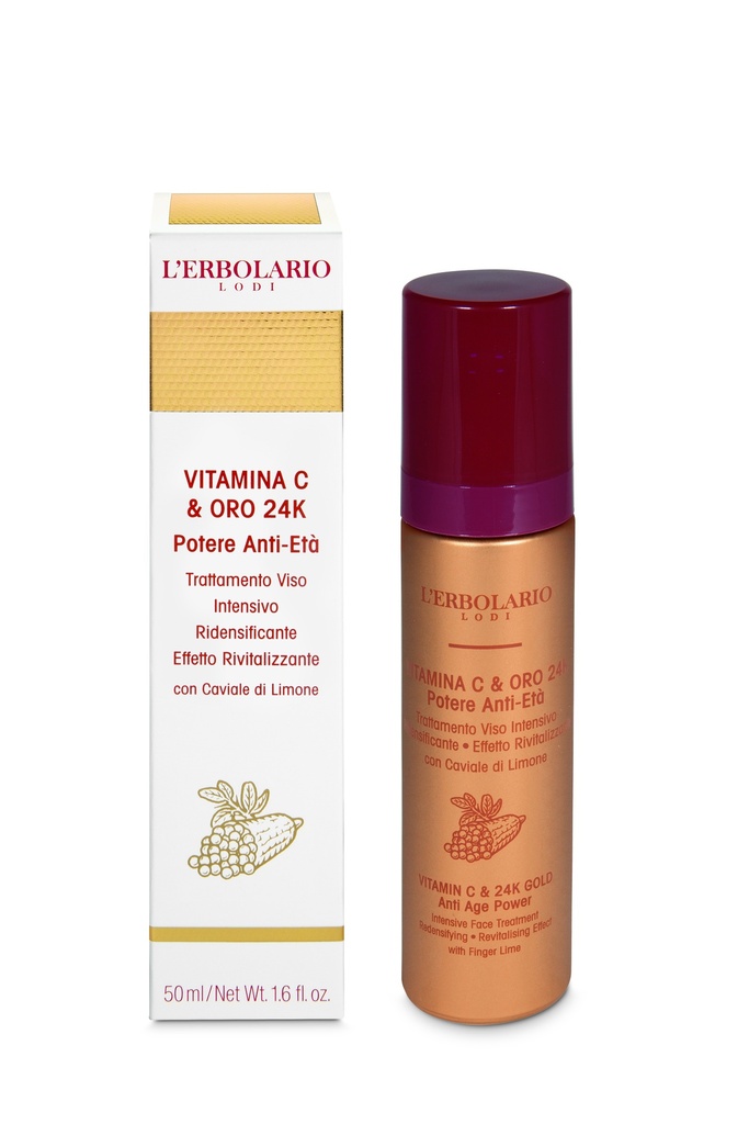 Vitamina C & ORO 24K Trattamento Viso Intensivo 50ml