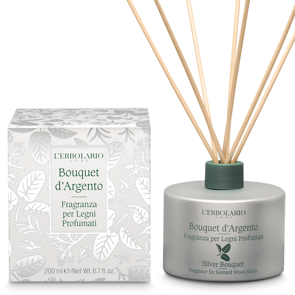 Bouquet d'Argento Fragranza per Legni Profumati 200ml