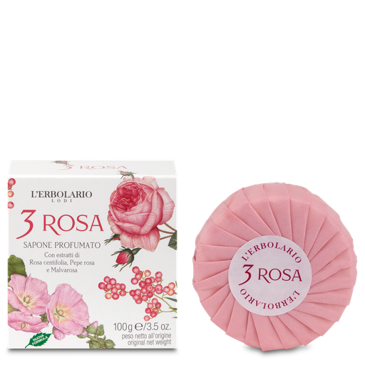 [041.380] 3 Rosa Sapone 100g