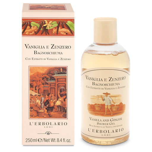 [036.298] Vaniglia e Zenzero Bagnoschiuma 250ml