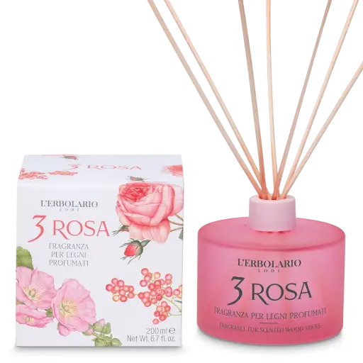 [081.020] 3 Rosa Fragranza per Legni Profumati 200ml