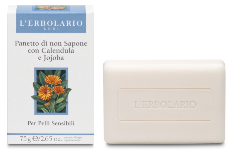 Panetto di non Sapone Calendula e Jojoba 75g