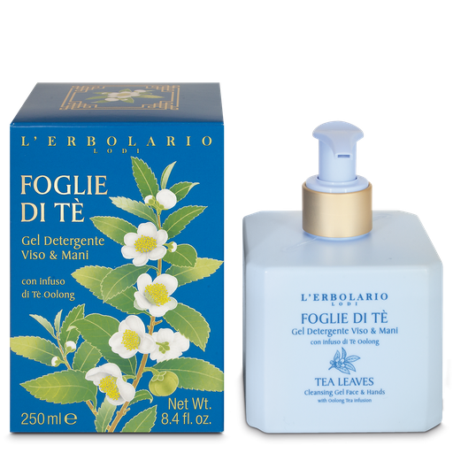 [002.044] Foglie di Tè Gel Detergente Viso & Mani 250ml