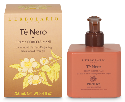 [026.118] Tè Nero Crema Corpo & Mani 250ml