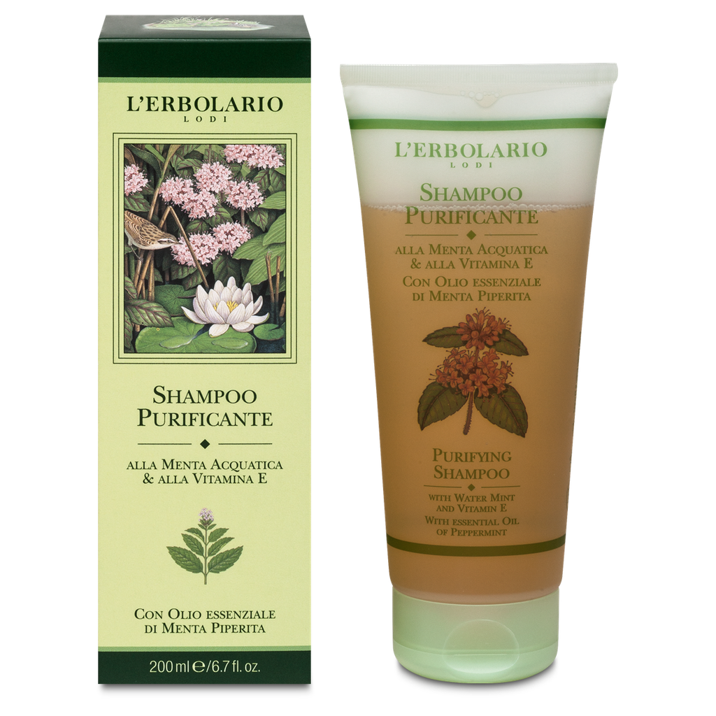 Shampoo Purificante Menta e Vitamina E 200ml