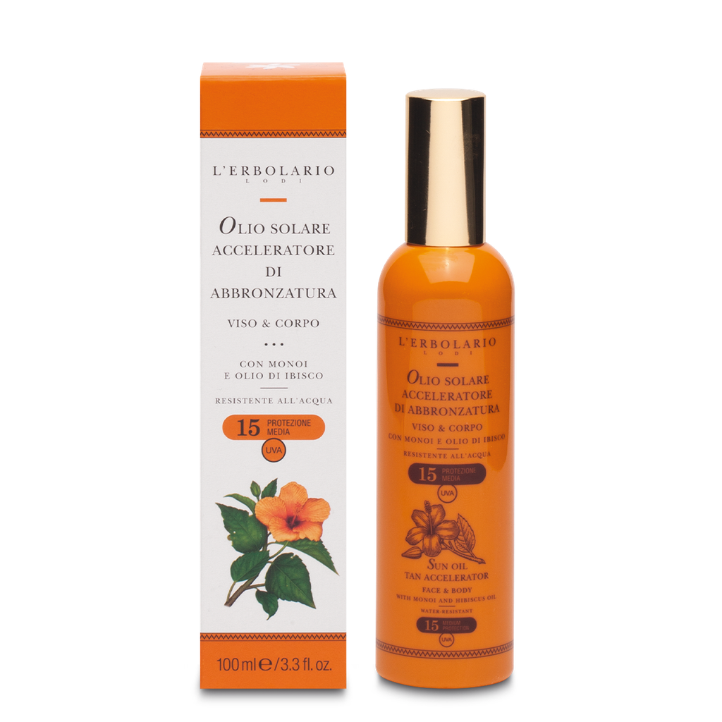 Olio Solare Acceleratore di Abbronzatura SPF 15 100ml