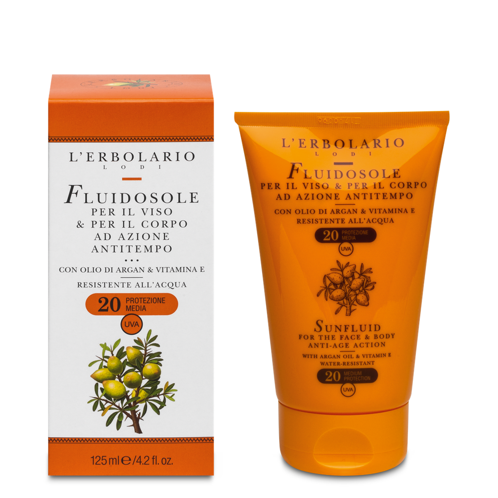 FluidoSole Viso e Corpo Antiage SPF 20 125ml
