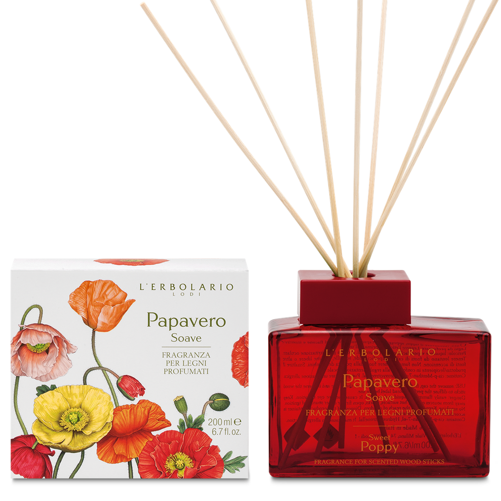 [081.013] Papavero Soave Fragranza per Legni profumati 200ml