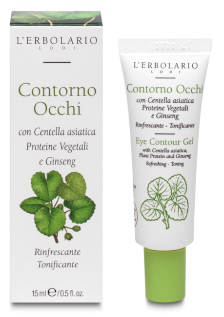 [011.110] Gel Contorno Occhi con Centella Asiatica, Proteina Vegetali e Ginseng 15ml