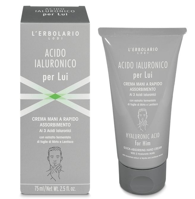 Acido Ialuronico per Lui Crema Mani 75ml