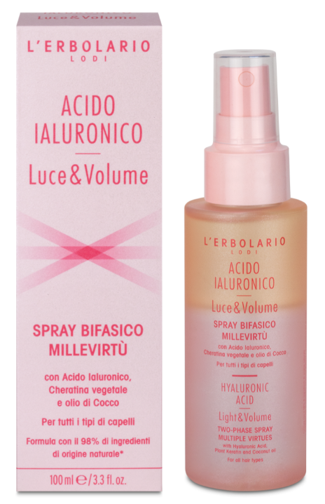 Acido Ialuronico Luce&Volume Spray Bifasico MilleVirtù 100ml