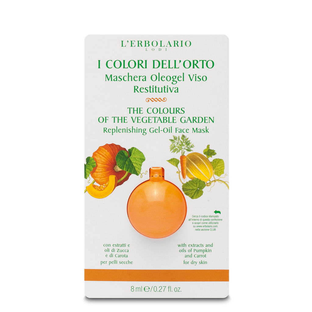 I Colori dell'Orto - Arancione: Maschera Oleogel Viso 8ml