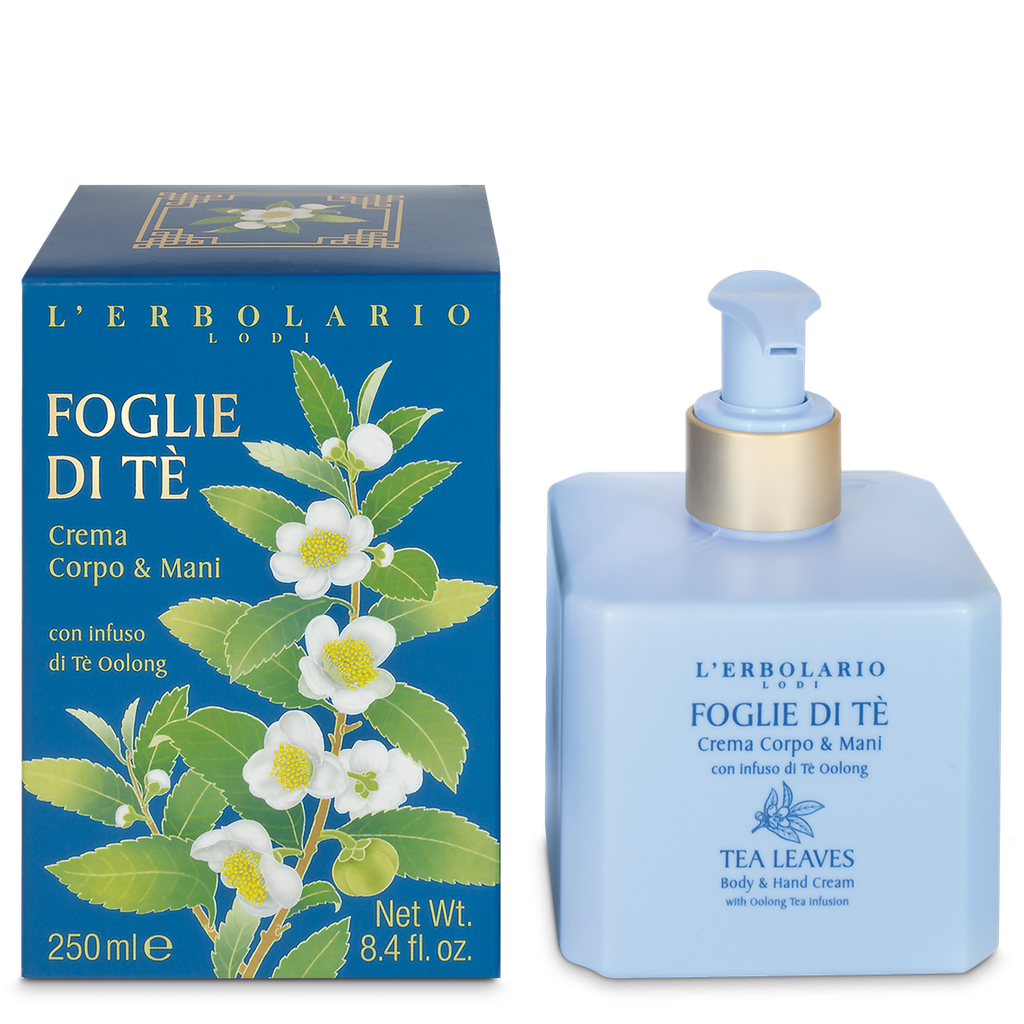 Foglie di Tè Crema Corpo e Mani 250ml