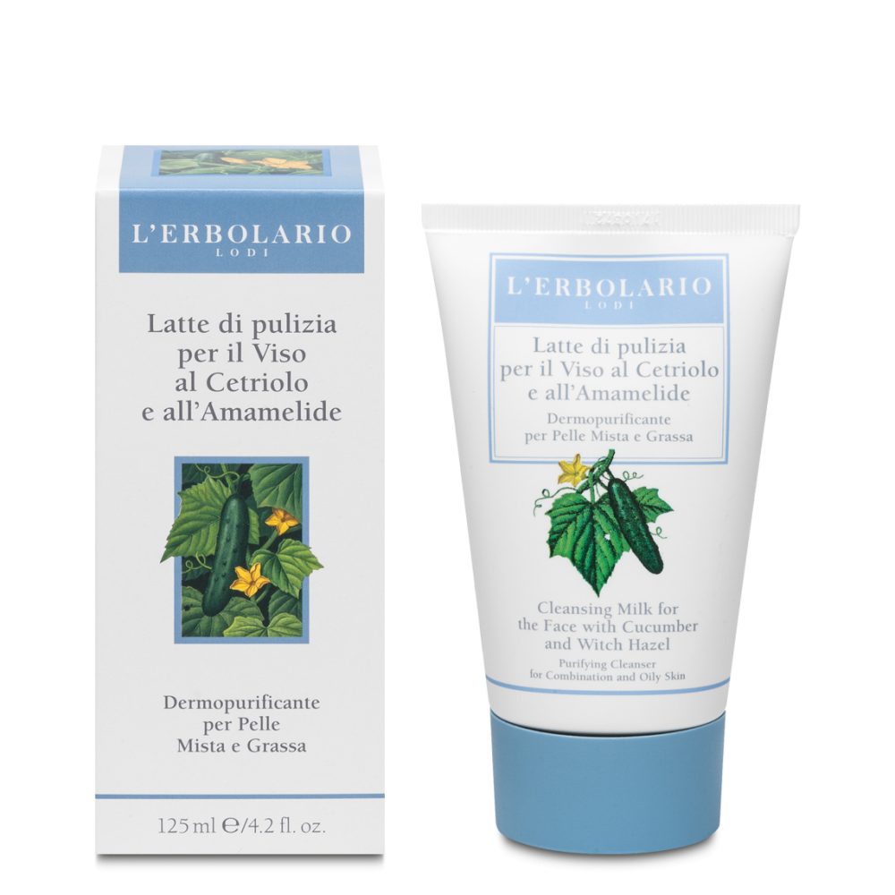 Latte di Pulizia per Pelli Miste e Grasse 125ml