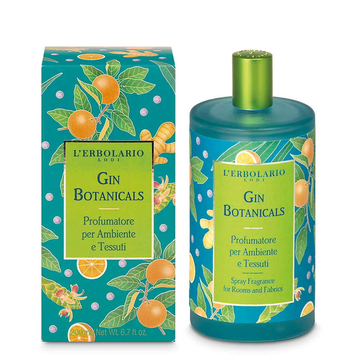 [081.136] Gin Botanicals Profumatore per Ambiente e Tessuti 200ml