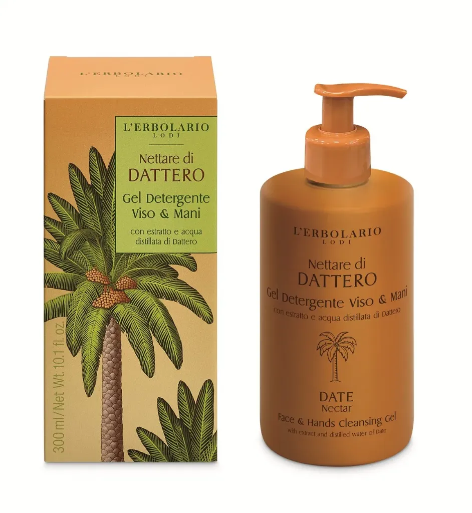 [002.589] Nettare di Dattero Gel Detergente Viso & Mani 300ml