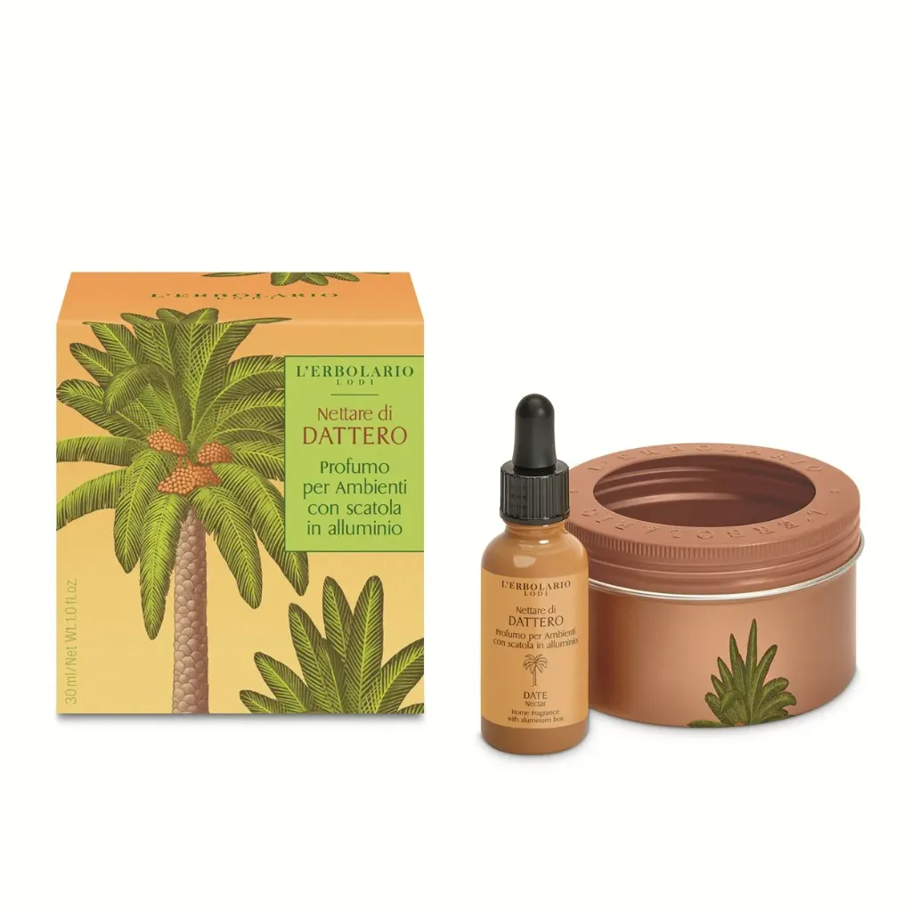 [081.591] Nettare di Dattero Profumo per Ambienti con scatola in alluminio 30ml