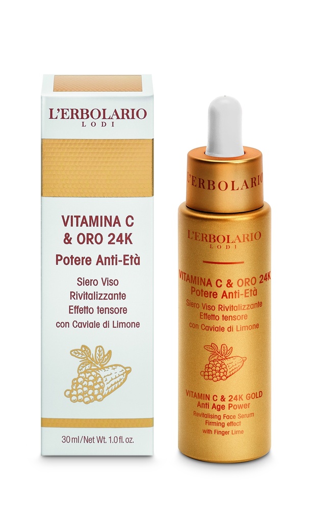 [021.008] Vitamina C & ORO 24K Siero Viso 30ml