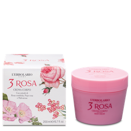 [026.378] 3 Rosa Crema Corpo 200ml