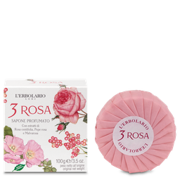 [041.380] 3 Rosa Sapone 100g