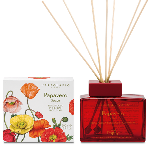 [081.013] Papavero Soave Fragranza per Legni profumati 200ml