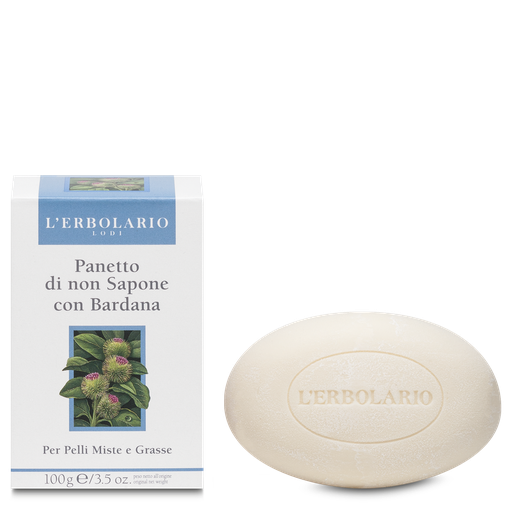 [042.275] Panetto di non Sapone con Bardana 100g