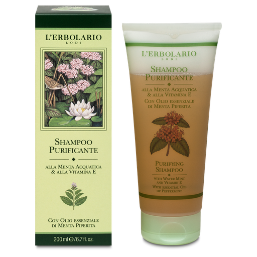 [031.138] Shampoo Purificante Menta e Vitamina E 200ml
