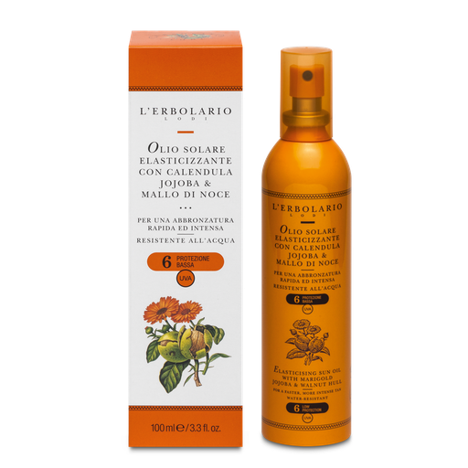 [086.214] Olio Solare Elasticizzante SPF6 100ml