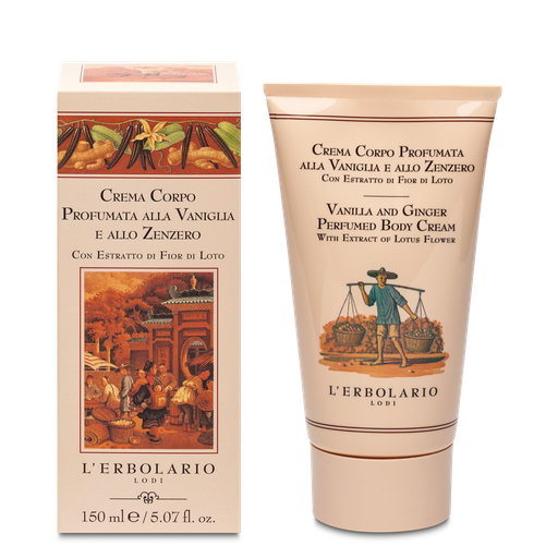 [026.296] Vaniglia e Zenzero Crema Corpo 150ml