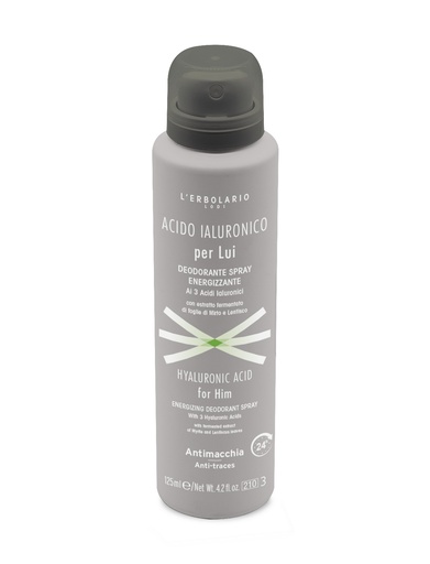 [062.023] Acido Ialuronico per Lui Deodorante Spray 125ml
