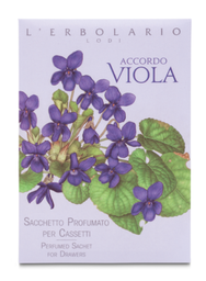 [091.589] Accordo Viola Sacchetto Profumato per Cassetti